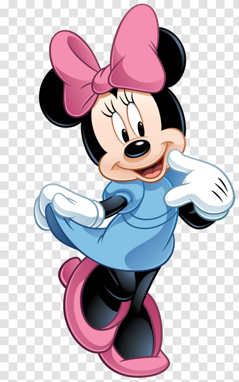 Minnie Mouse Mickey Donald Duck Goofy - Watercolor Transparent PNG