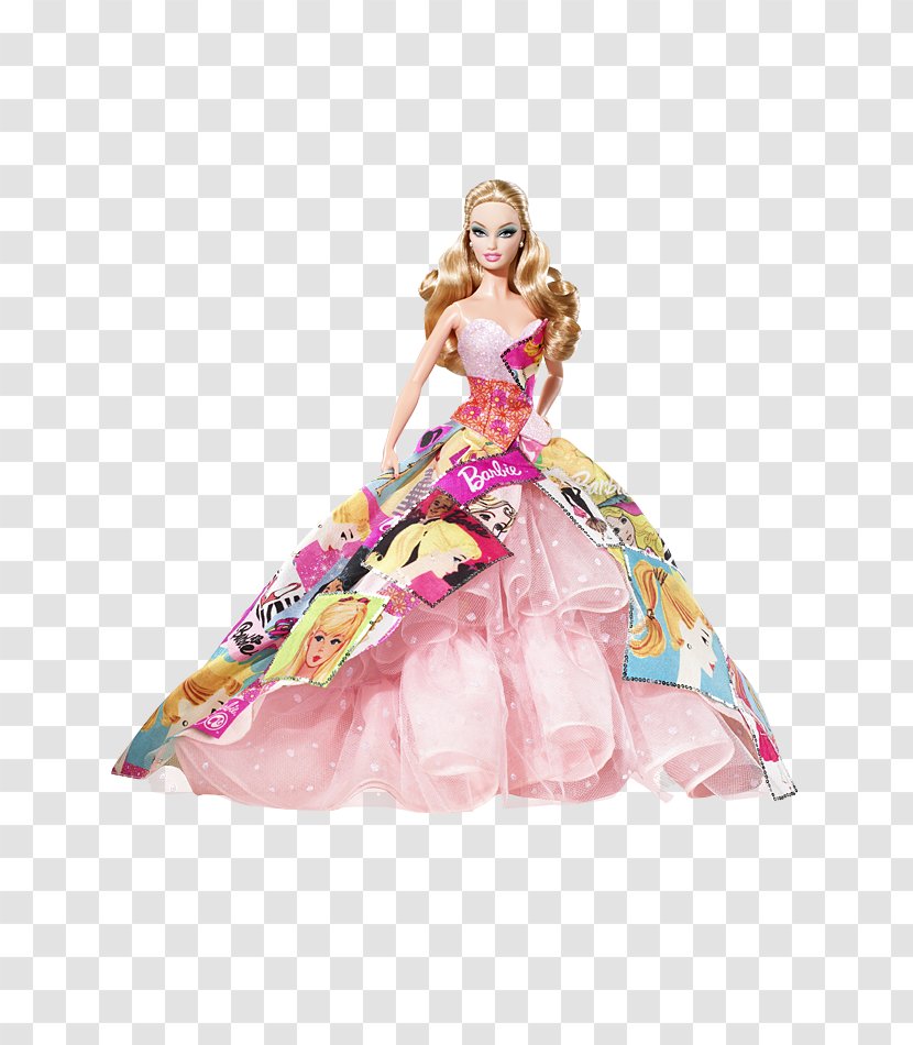 Golden Anniversary Barbie Doll Statue Of Liberty Toy - Dress Transparent PNG