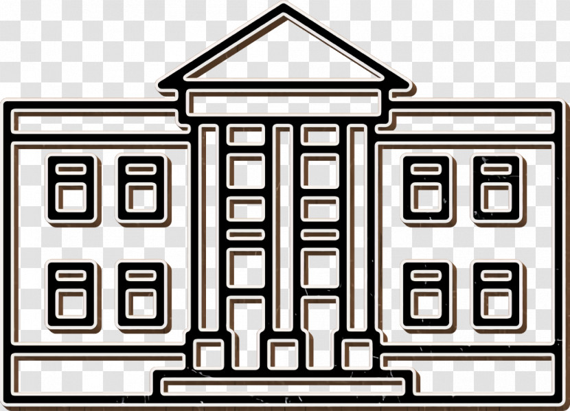 Villa Icon Mansion Icon Buildings Pack Icon Transparent PNG