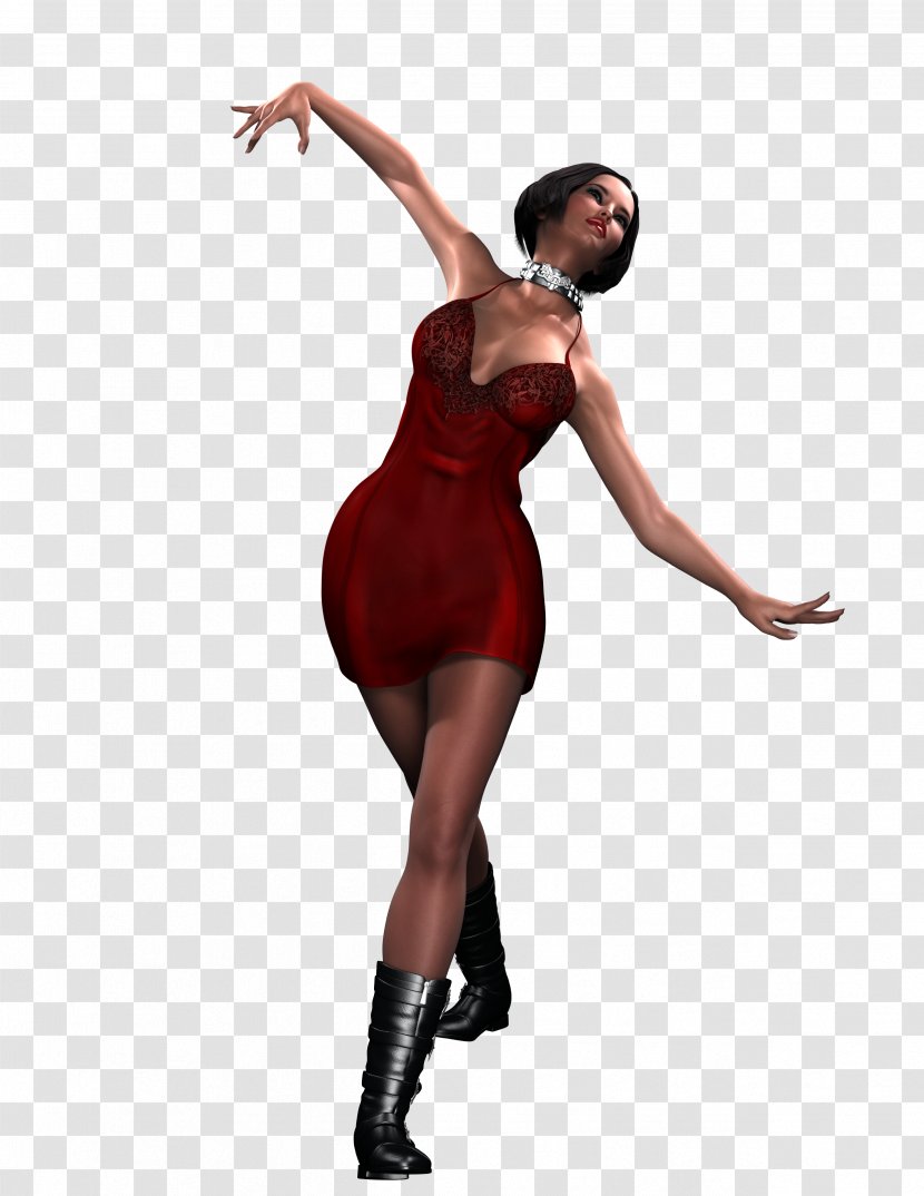 Modern Dance Woman - Frame Transparent PNG