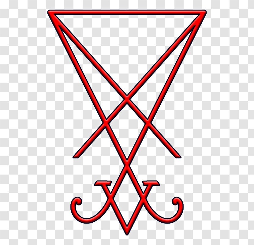 Sigilo De Lucifer Grimorium Verum Satanism - Satan Transparent PNG