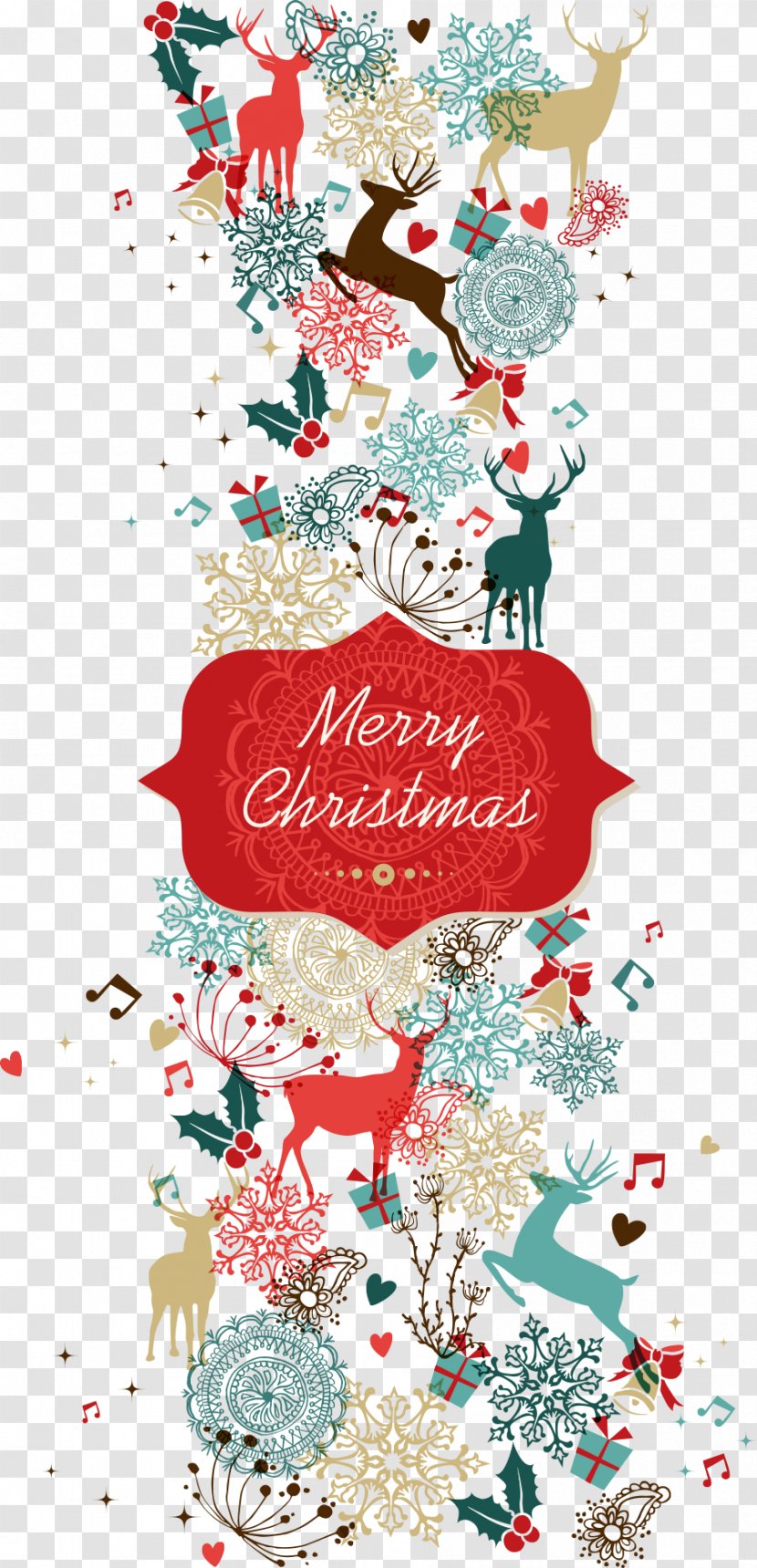 Christmas Decorations And Gift Deer - Holiday Season Transparent PNG