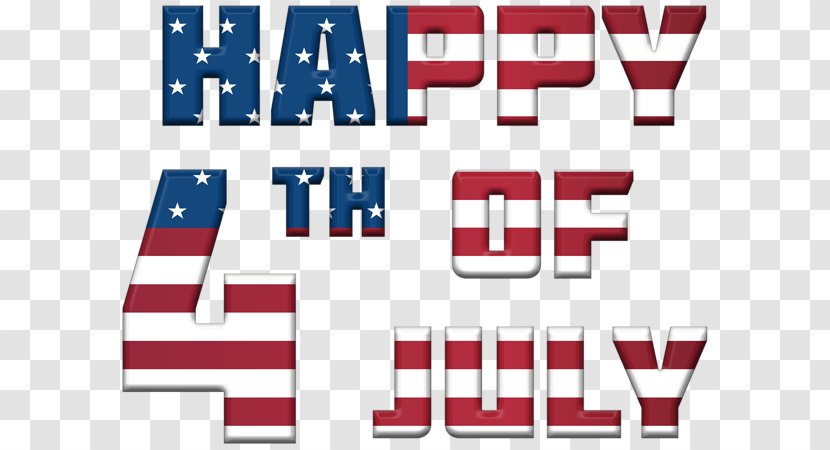 Logo Brand - Area - Happy 4th Of July Transparent PNG