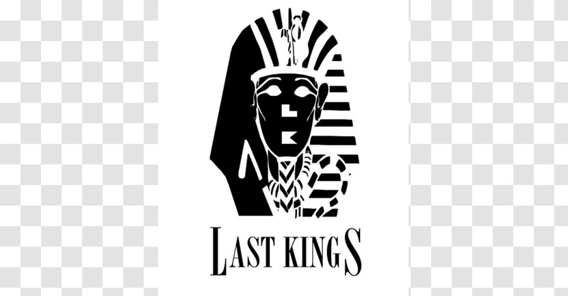 Last Kings Los Angeles Compton Drawing Logo - White Transparent PNG