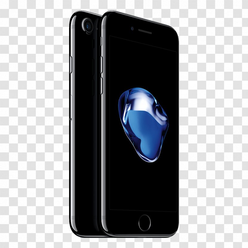 Apple Telephone Jet Black Smartphone - Portable Communications Device Transparent PNG