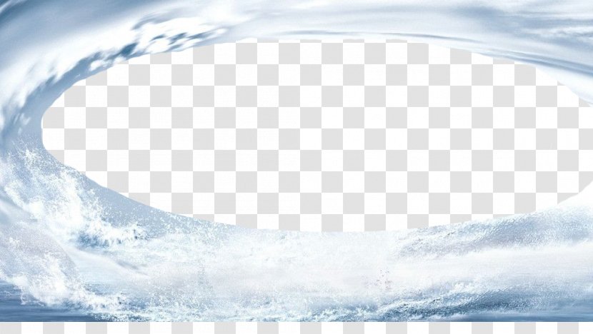 Wind Wave Seawater - Computer - 360 Degrees Surging Sea Water Transparent PNG