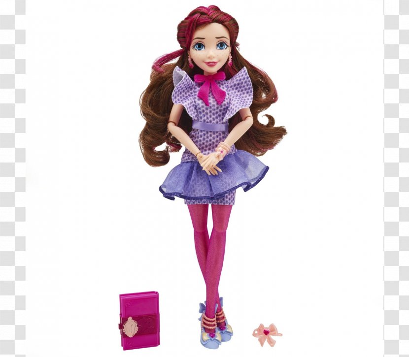 Mal Amazon.com Disney Descendants Signature Jane Auradon Prep Doll Toy - Magenta Transparent PNG