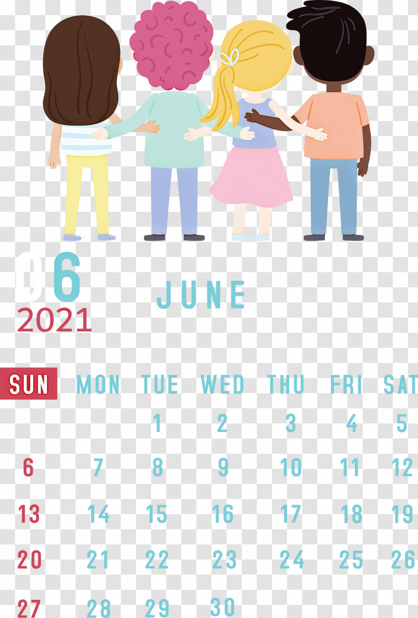 June 2021 Calendar 2021 Calendar June 2021 Printable Calendar Transparent PNG