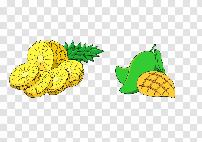 Fruit Pineapple Food Mango Transparent PNG
