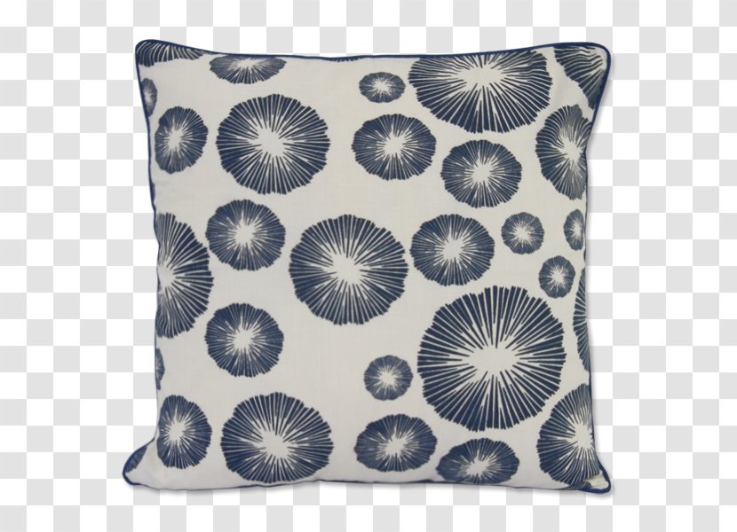 Cushion Pillow Indigo Aqua Teal - Room Transparent PNG