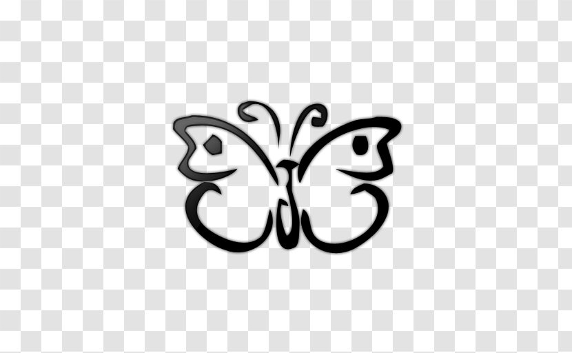 Butterfly Insect Cabbage White Clip Art - Black And Transparent PNG
