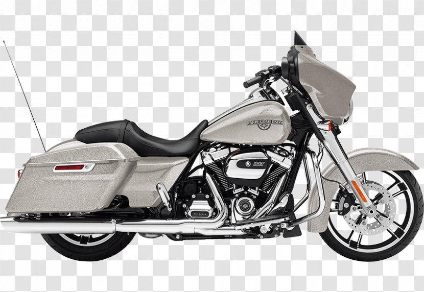 Harley-Davidson Street Glide Motorcycle Softail - Touring Transparent PNG