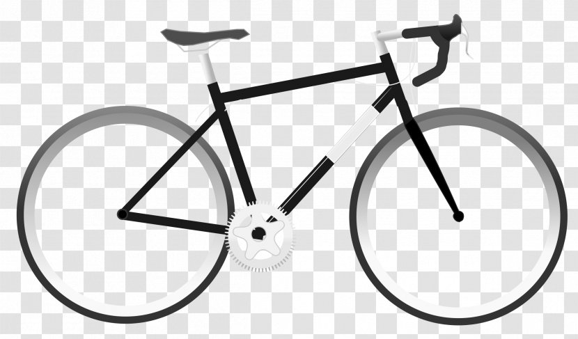 Racing Bicycle Cycling Clip Art - Tire - Bicycling Cliparts Transparent PNG