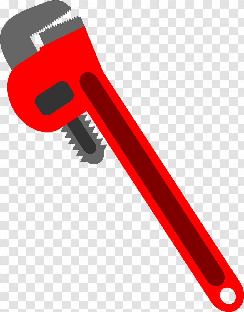 Spanners Pipe Wrench Plumber Plumbing Adjustable Spanner - Monkey Transparent PNG