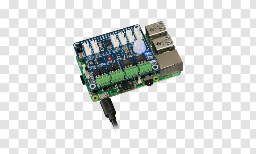 Microcontroller TV Tuner Cards & Adapters Electronic Component Electronics Raspberry Pi - Relay - Computer Transparent PNG