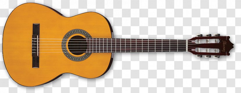 Ibanez GA5TCE Acoustic Guitar Musical Instruments Acoustic-electric Cutaway - Silhouette Transparent PNG