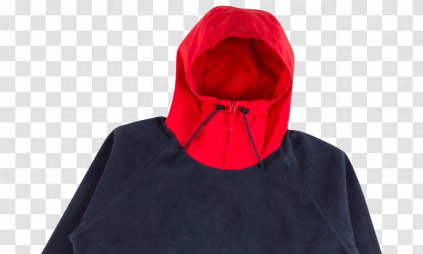Hoodie Jacket Shoulder Sleeve - Red Fleece With Hood Transparent PNG