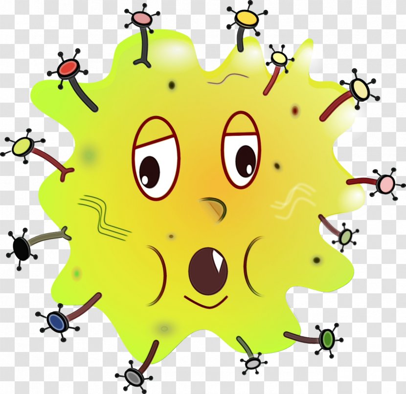 Watercolor Background - Yellow - Human Papillomavirus Infection Transparent PNG