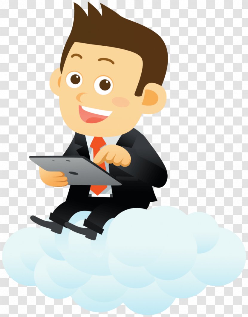Businessperson Cartoon Clip Art - Happiness - Business People Transparent PNG