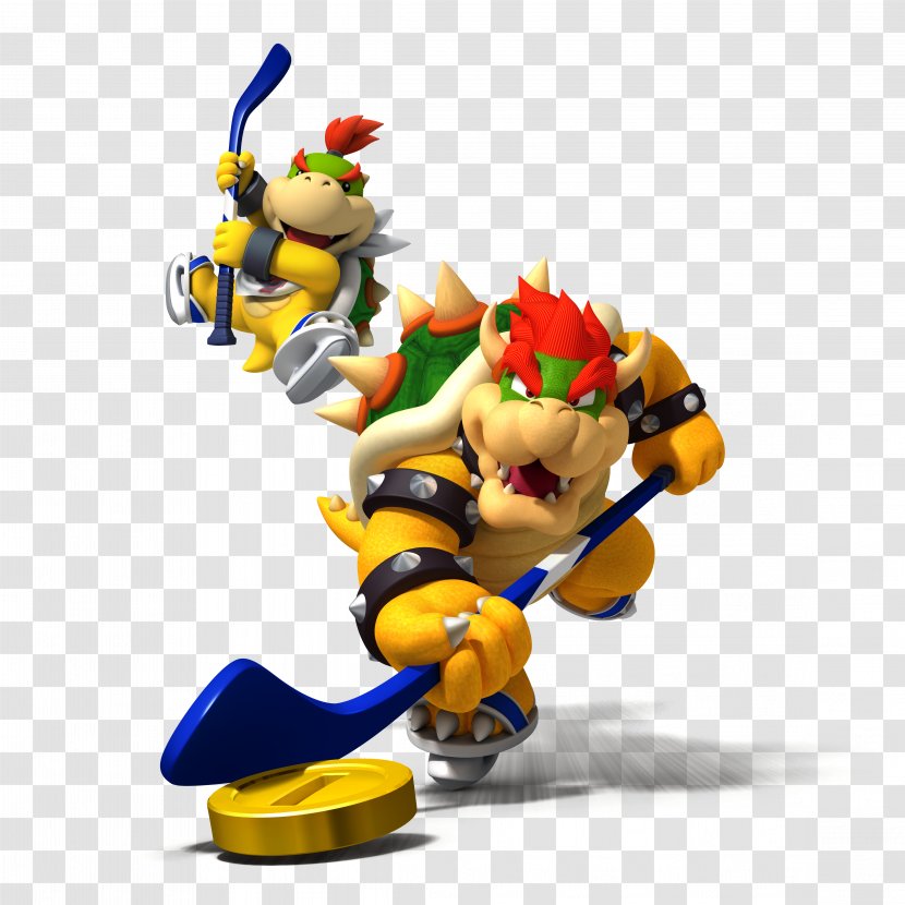 Super Mario Bros. Sports Mix Bowser Wii - Bros Transparent PNG