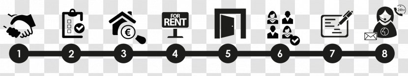 Brand Logo Line - For Rent Transparent PNG