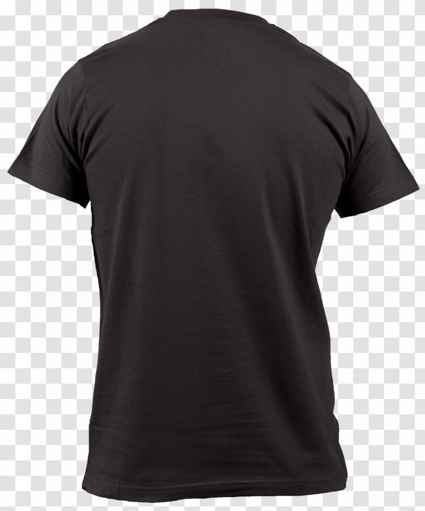 T-shirt Neckline Sleeve Jersey - Pocket - Black Image Transparent PNG