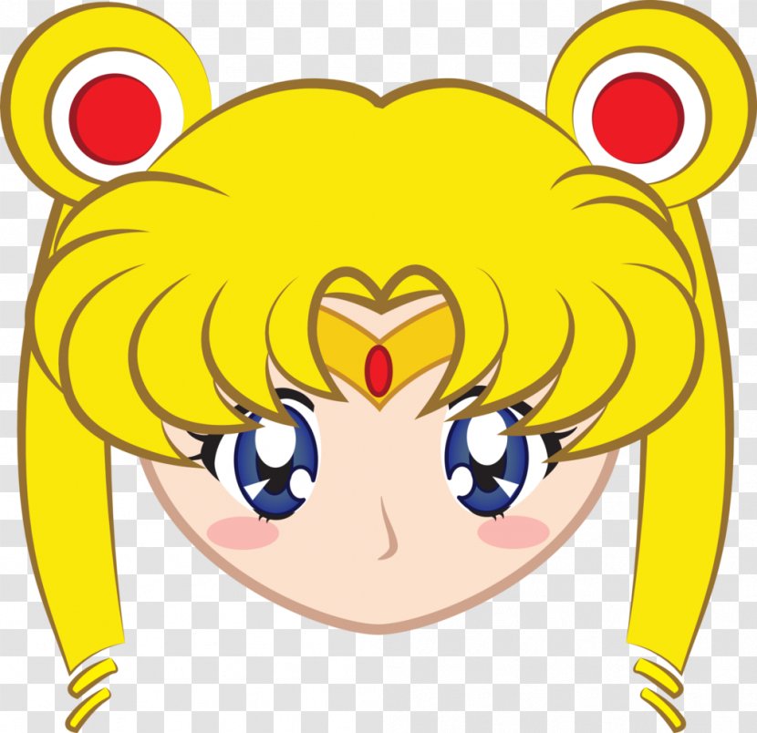 Sailor Moon Chibiusa Drawing - Silhouette Transparent PNG