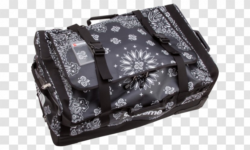 Handbag Hand Luggage Baggage Black M - Louis Vuitton X Supreme Popup Store Transparent PNG
