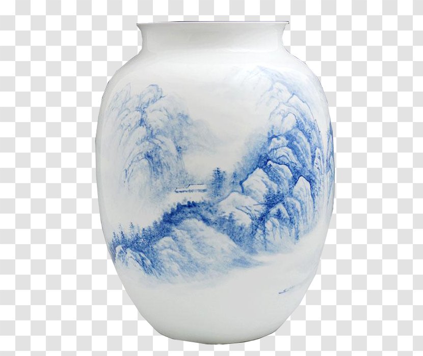 Chinese Ceramics U53e4u4ee3u74f7u5668 Porcelain Blue And White Pottery - Jar - Ceramic Transparent PNG