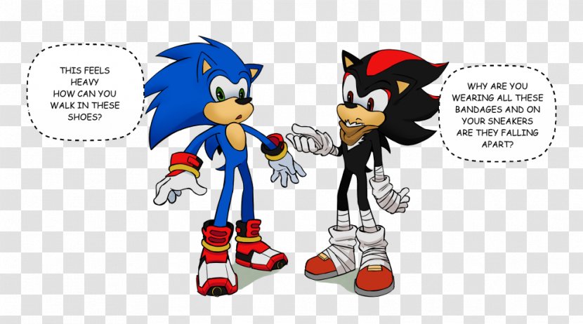 Sonic Forces Mania Shadow The Hedgehog Comics Art - Fan - Drawing Transparent PNG