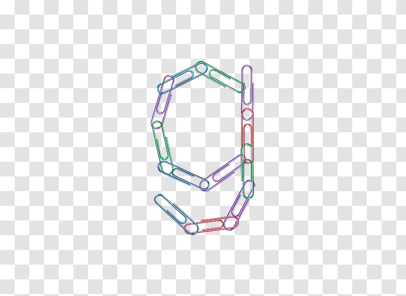 Letter G Paper - Paperclip Transparent PNG