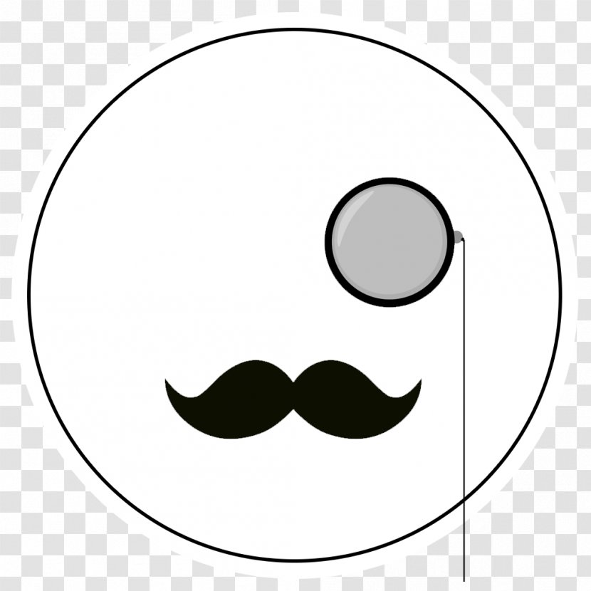 Monocle Moustache Desktop Wallpaper Clip Art - Smile Transparent PNG