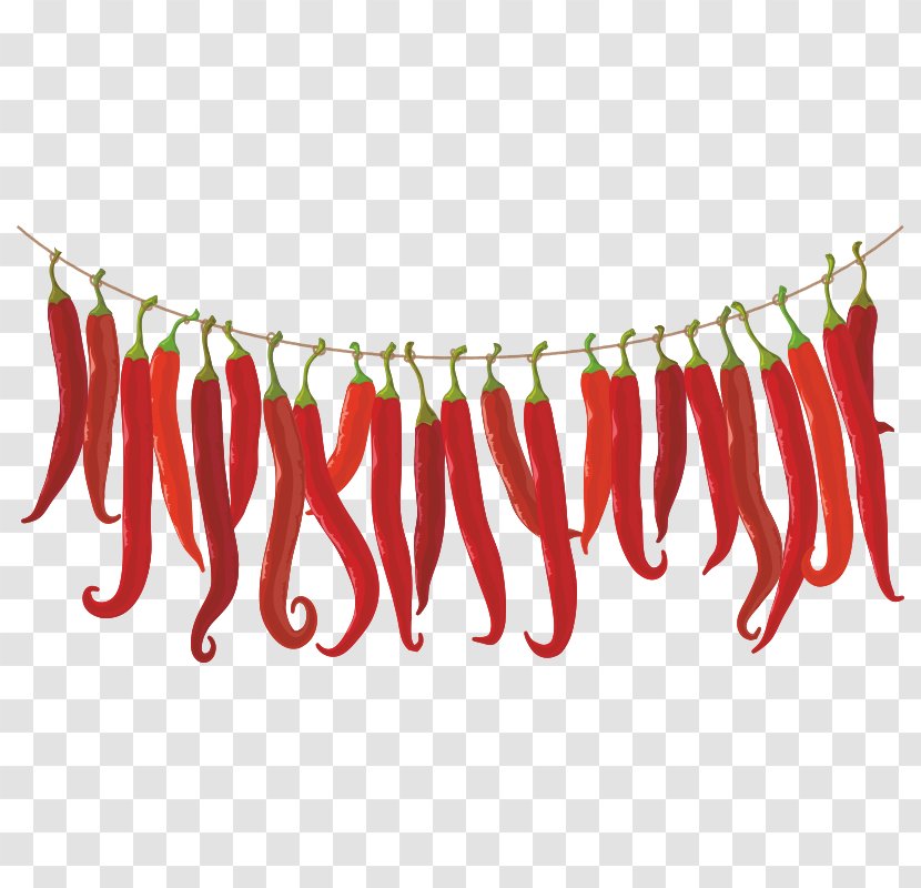 Chili Pepper Food Red - Pungency Transparent PNG