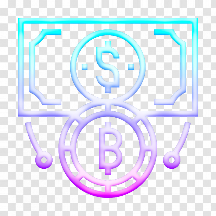 Bitcoin Icon Blockchain Icon Exchange Rate Icon Transparent PNG