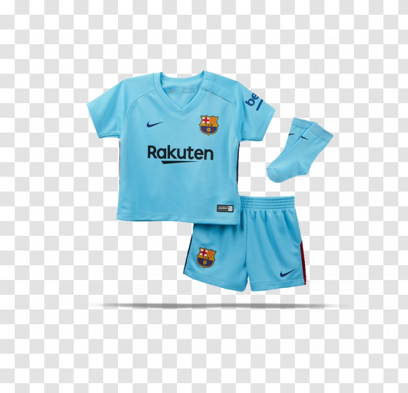 T-shirt Football FC Barcelona Sleeve - Nike Transparent PNG