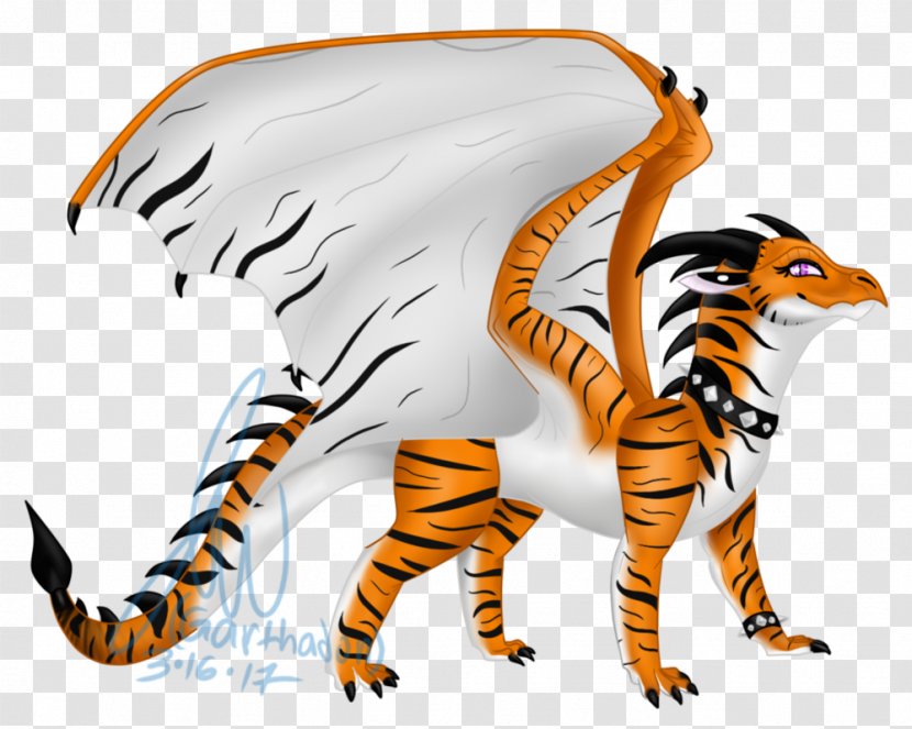 Tiger Big Cat Claw Terrestrial Animal - Tail Transparent PNG