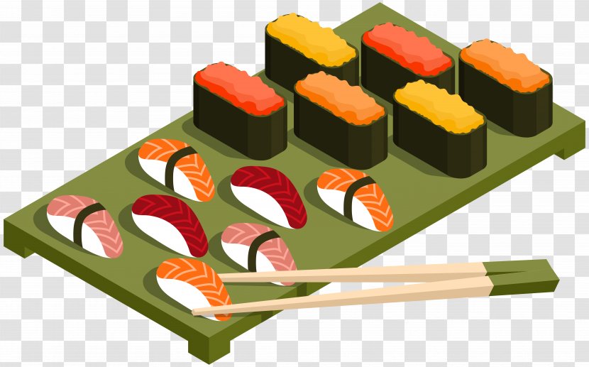 Sushi Clip Art - Asian Food - Menu Transparent PNG