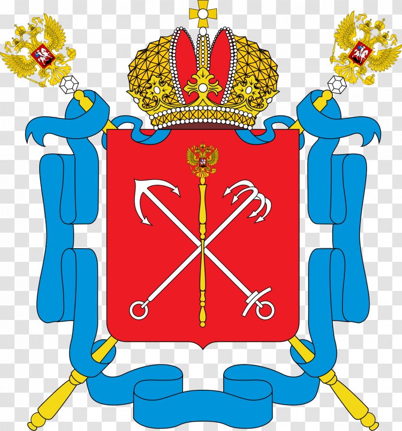Coat Of Arms Saint Petersburg Soviet Union Symbol - Artwork - St.petersburg Transparent PNG