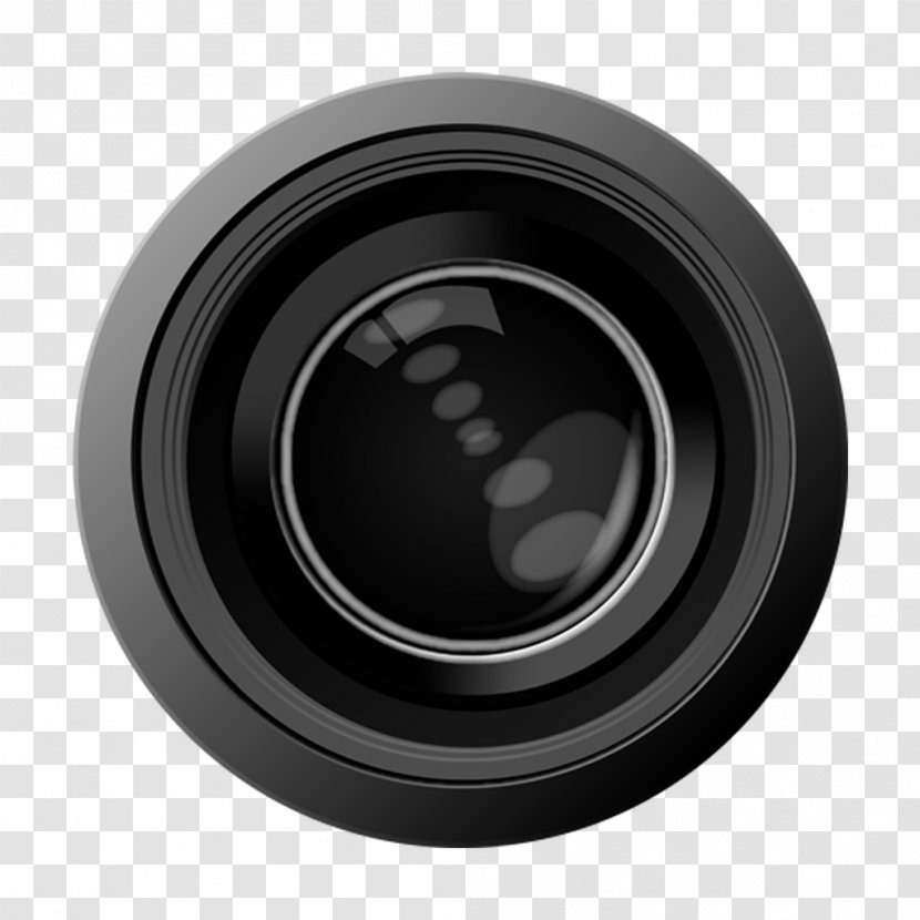 Camera Lens Clip Art Vector Graphics - Drawing Transparent PNG
