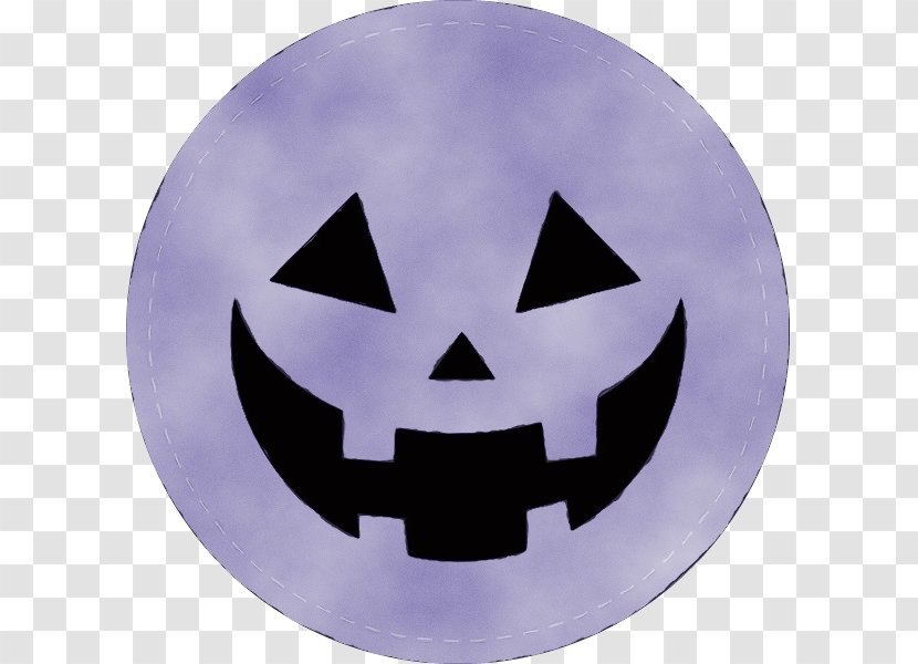 Purple Violet Plate Smile Symbol - Fictional Character Transparent PNG