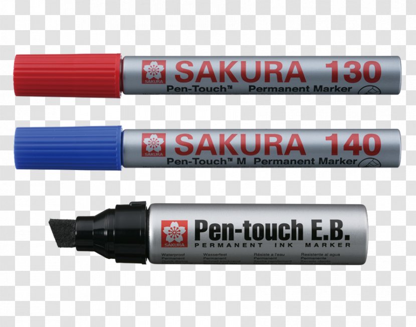 Marker Pen Paper Permanent Sakura Color Products Corporation - Material - Water Resistant Mark Transparent PNG