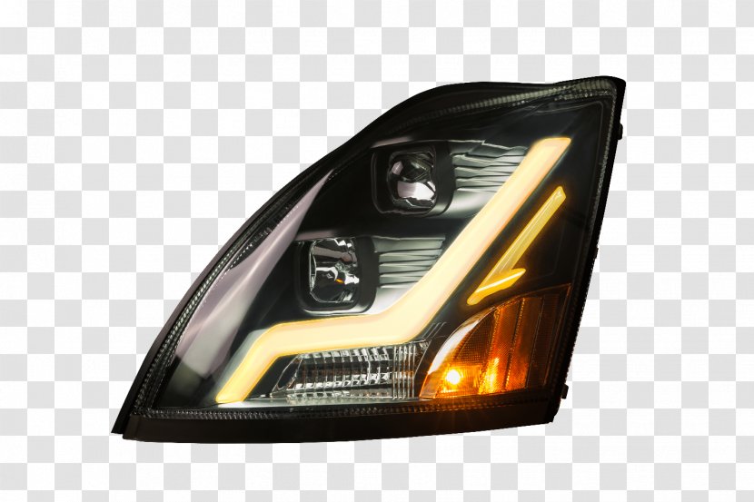 Headlamp Car Volvo Trucks Bumper AB - Bremsleuchte - Headlights Transparent PNG