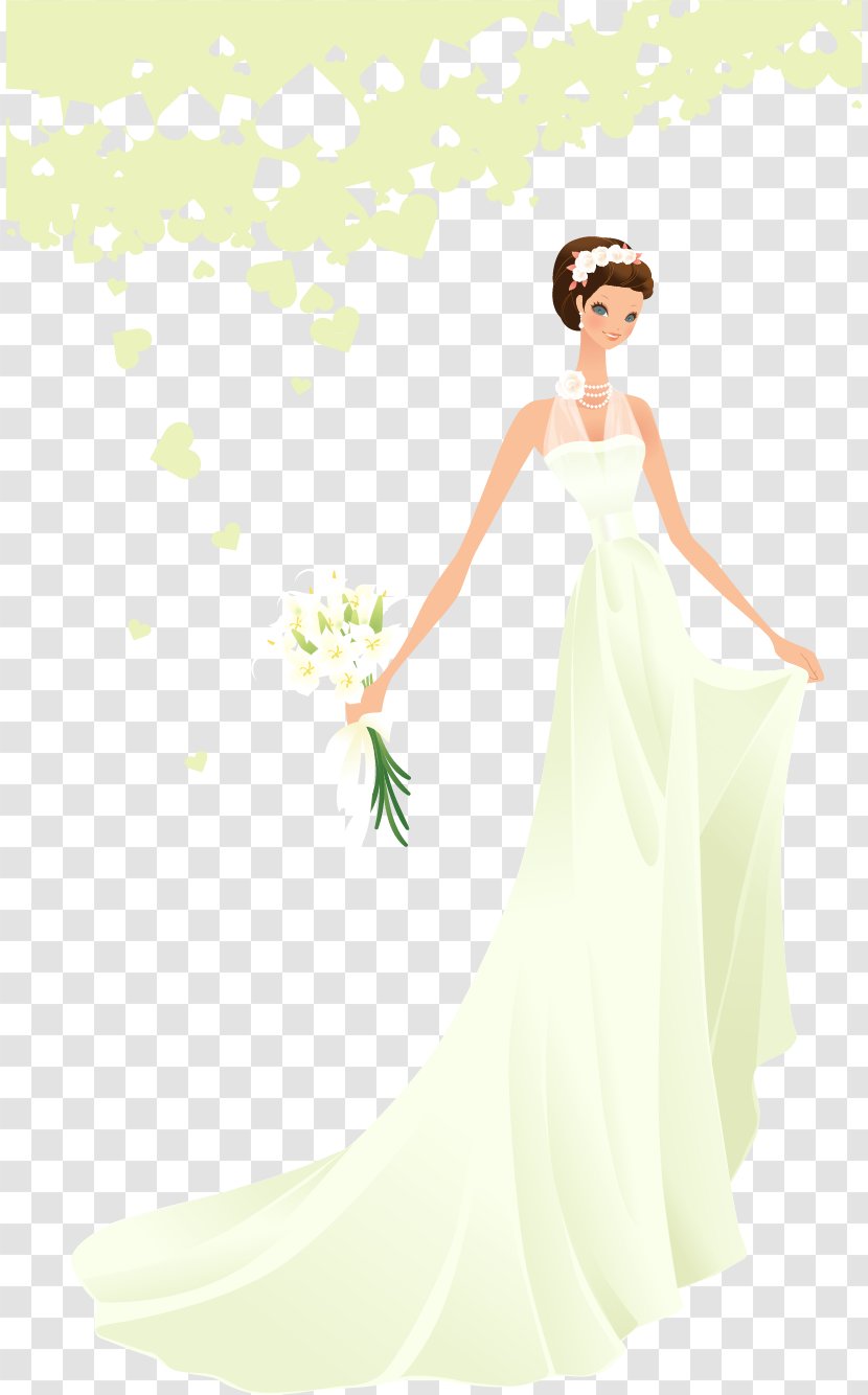 Wedding Dress Bridegroom - Tree - Bridal Posters Vector Elements Transparent PNG