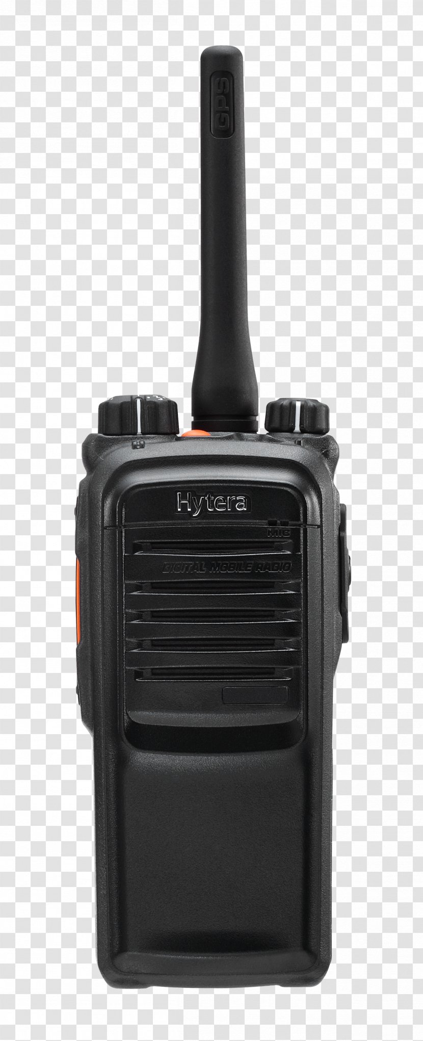 Handheld Two-Way Radios Hytera Digital Mobile Radio Station - Telecommunications Transparent PNG