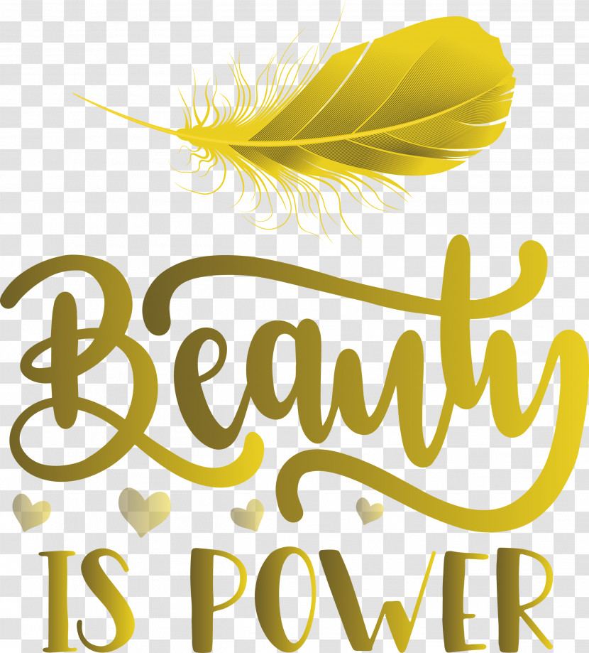 Beauty Is Power Fashion Transparent PNG