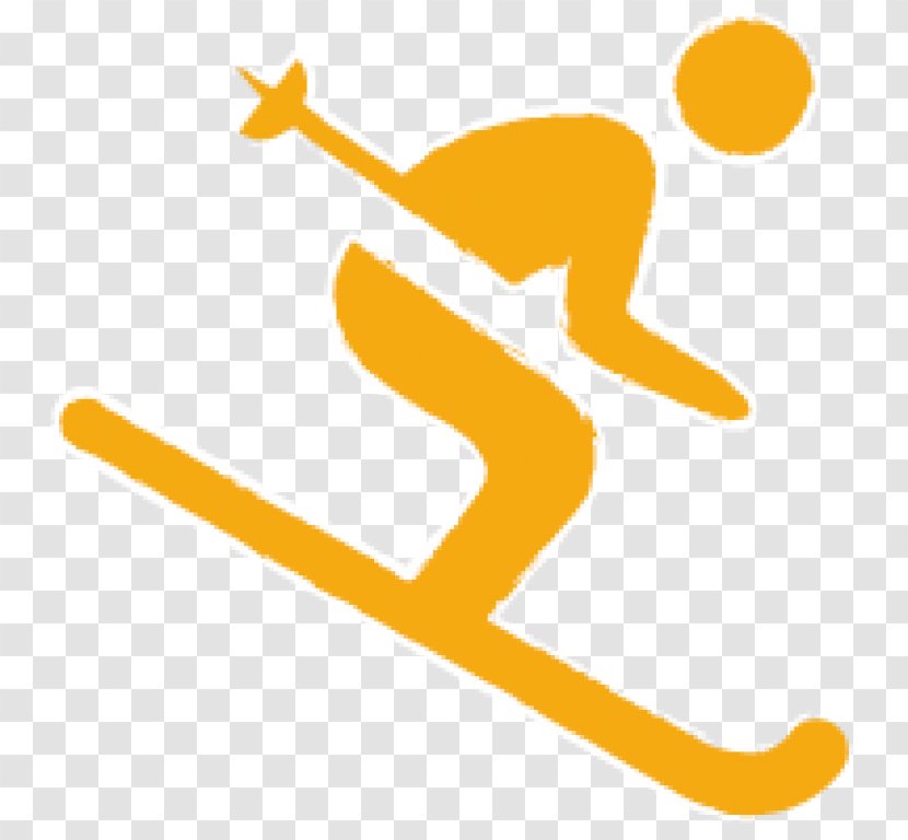 Skiing Winter Sport Dry Ski Slope - Finger Transparent PNG