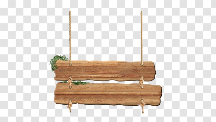Wood Sign - Web Banner - Plank Rope Transparent PNG