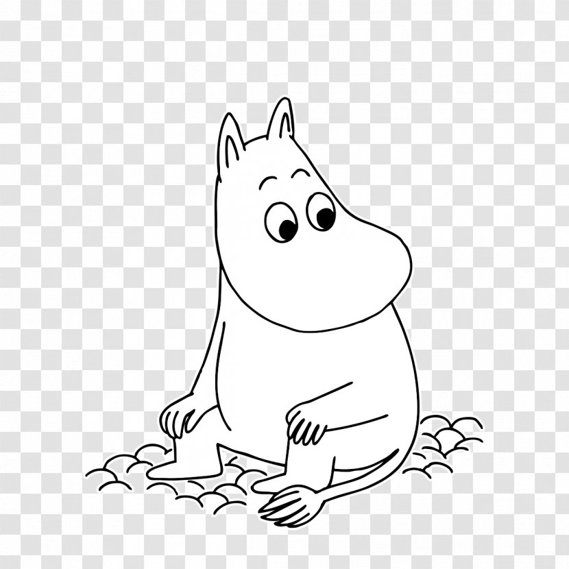 Moomintroll Little My Moominmamma Moominpappa Snork Maiden - Line Art - Troll Transparent PNG