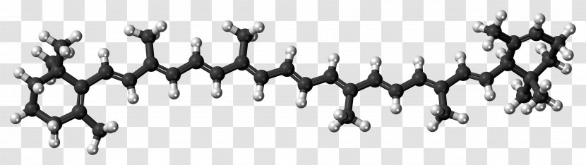 Beta-Carotene Molecule Vitamin A Retinol Transparent PNG