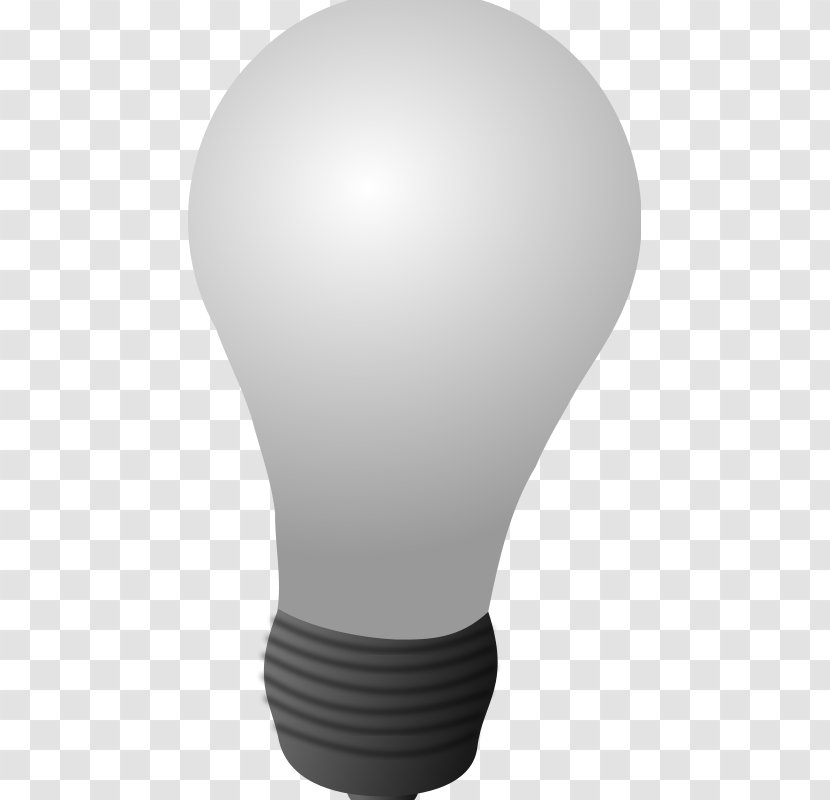 Incandescent Light Bulb Lamp Clip Art - Lighting Transparent PNG